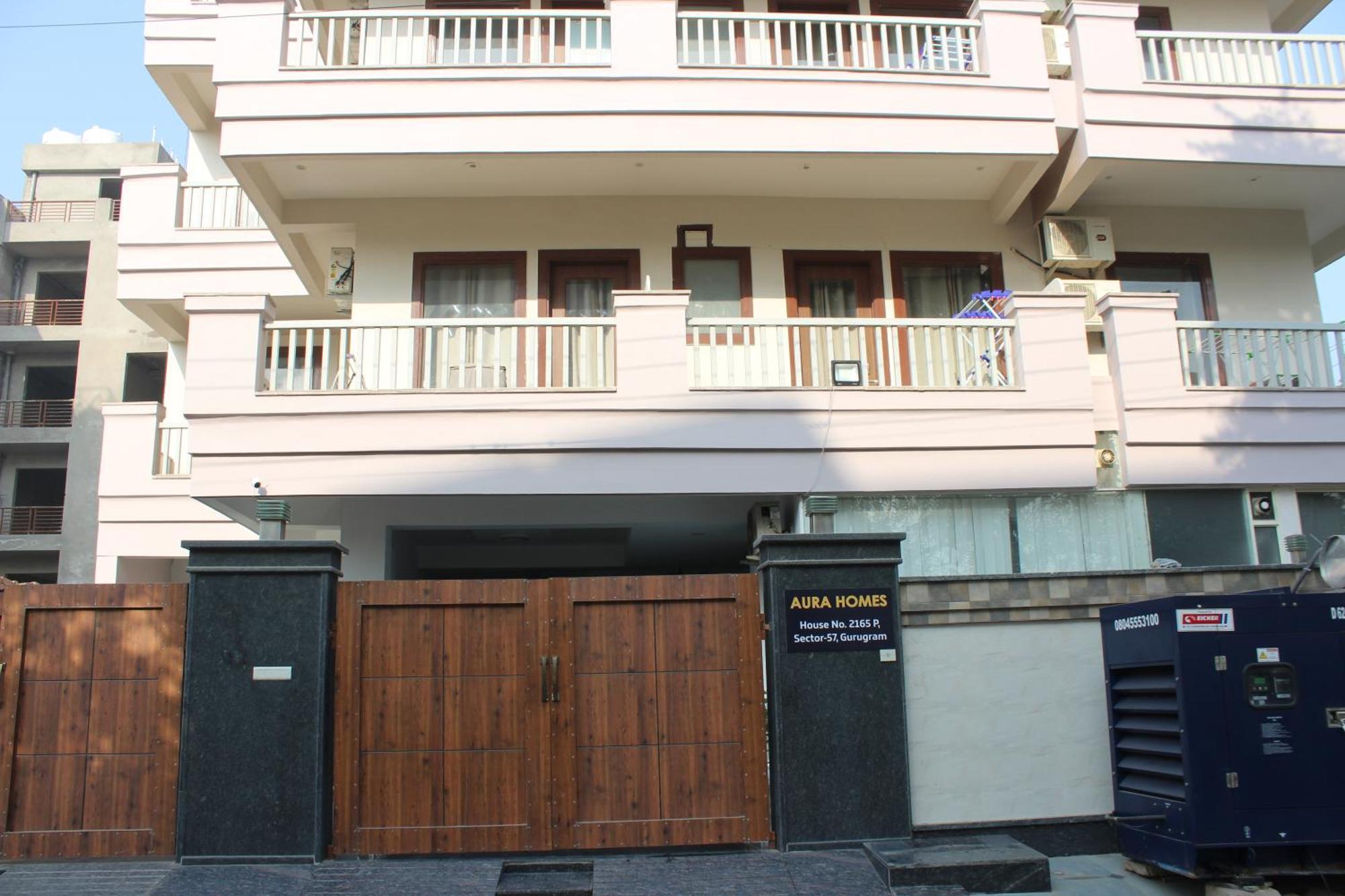 Aura Luxury Studio I Couple Friendly I Near Golf Course Road, Sector 57, Гургаон Экстерьер фото